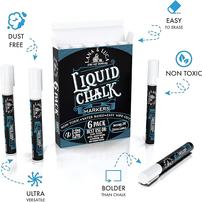 Liquid Chalk Marker Pen - Image 2