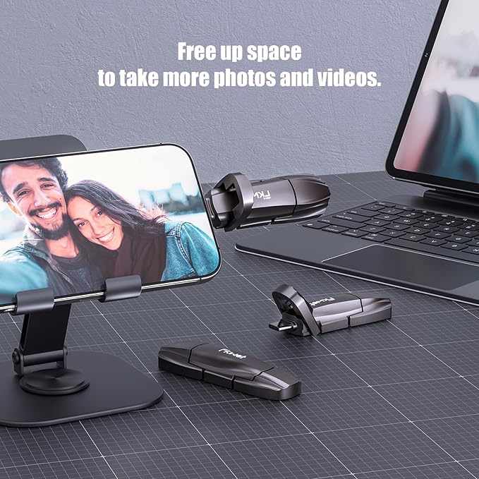 FU388 External Solid State Drive, Up to 1000MB/s for Data Storage,Dual-Port Stick Design with USB-A & Type-C Expansion of Storage for iPhone 15/16 /Android/PC/Mac/Laptop-DeskLoop Office