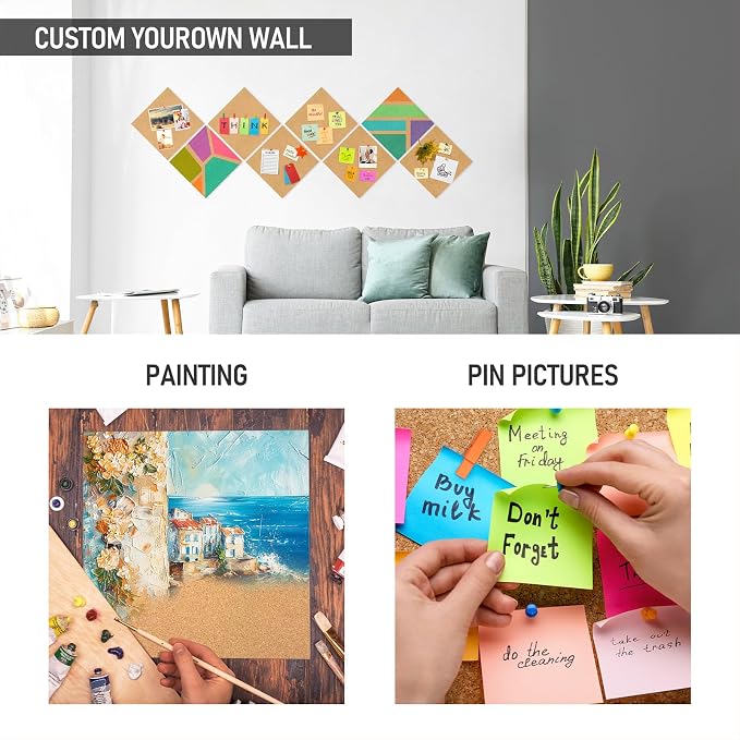Cork Board Tiles - Image 2
