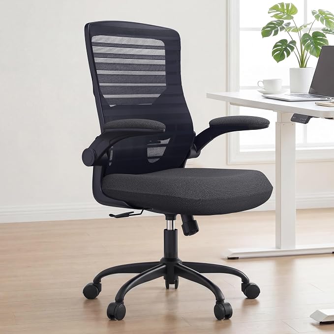 Office Desk Chair for Long Hours & Lower Back Pain Relief – 4“ Thick Molded - Image 2