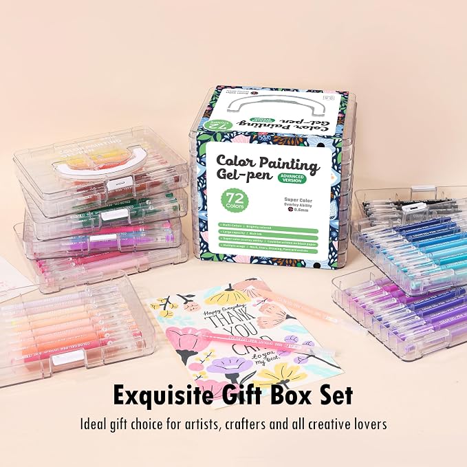 Acrylic Gel Pens for Coloring, Journaling, Note Taking - Image 3