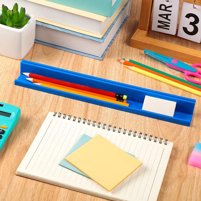 PerKoop 10 Pcs Classroom Desk Name Plates Holder - Image 3