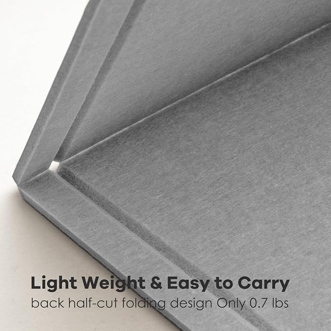 Lightomorrow Bulletin Board, 24 x 18 inches Felt Board - Image 7