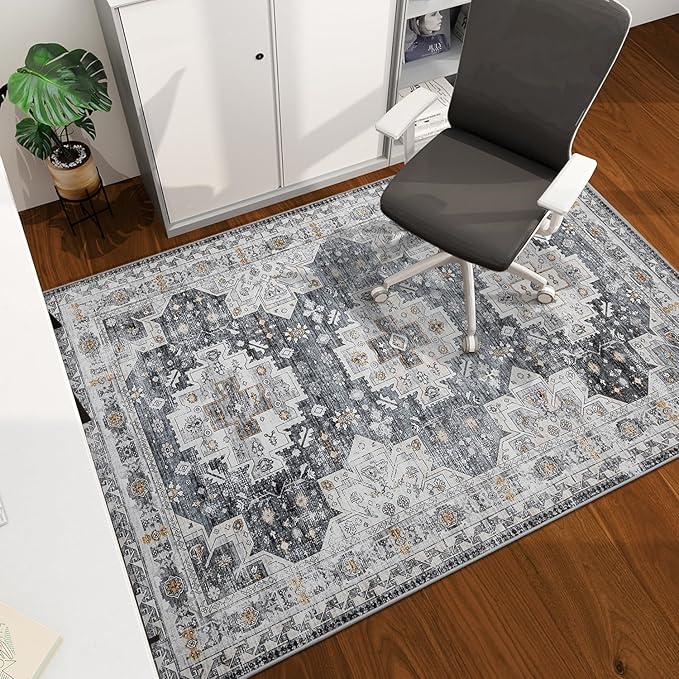 chakme Office Chair Mat for Hardwood Floor, Machine Wash by CHAKME