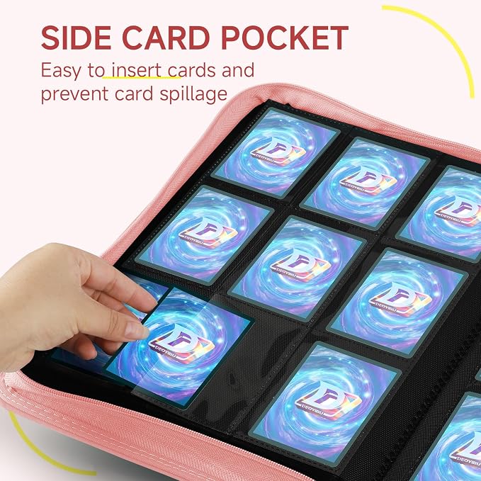 9 Pocket Card Binder, 360 Pockets Trading Card Binder, Double Sided Pocket - Image 5
