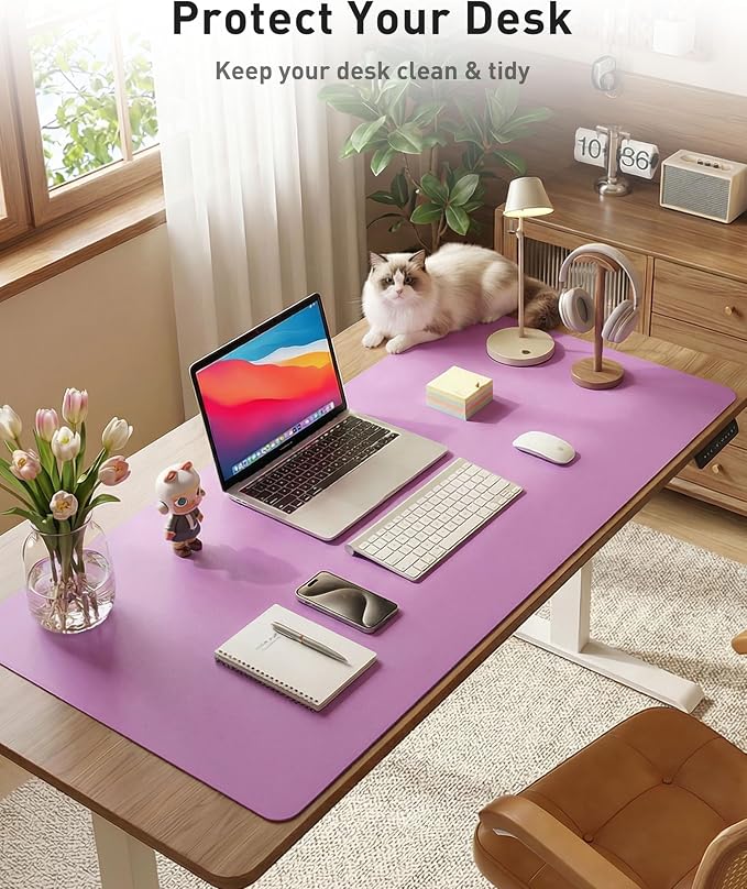 Aothia Faux Leather Desk Mat - Image 8