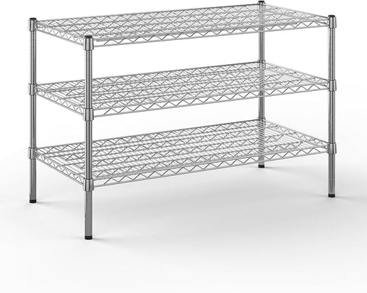 Regal Altair 21" Deep x 42" Wide x 27" Height Wire Shelving Kit | 3-Tier | NSF by Regal+Altair