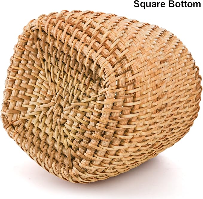 Hacaroa Set of 2 Rattan Pencil Holder - Image 3