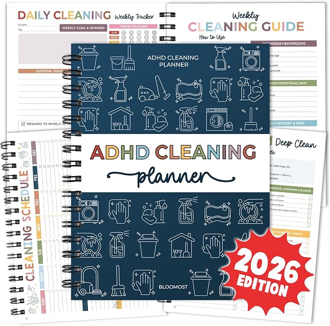 ADHD Cleaning Planner by Unknown
