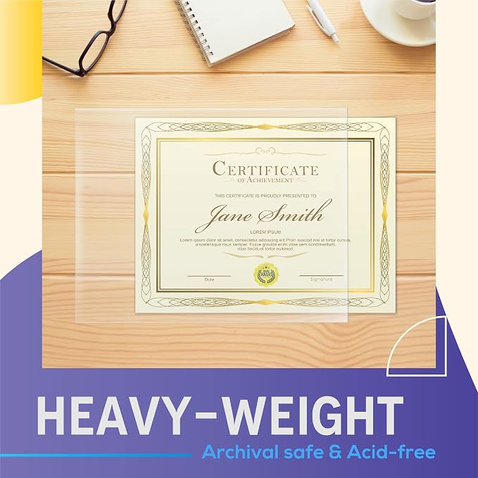 GOLD SEAL No Holes Sheet Protectors, Bulk Pack, Letter Size, Heavyweight Clear - Image 5