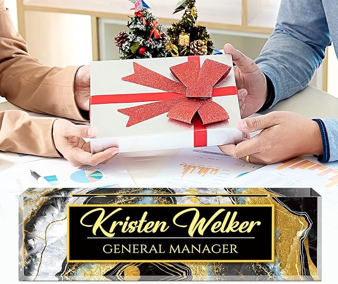 Custom Name Plate for Desk, Desk Name Plate Personalized, Office Decor for - Image 5