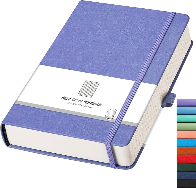 AHGXG Lined Journal Notebook, 320 Numbered Pages Thick Journal by AHGXG
