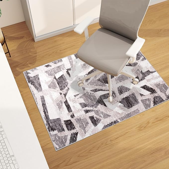 Office Chair Mat for Hardwood Floor, Machine Wash by CHAKME