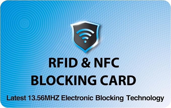 SaiTech IT 2 Pack RFID Blocking Cards Protect Your Entire Wallet, and Cards - Image 8