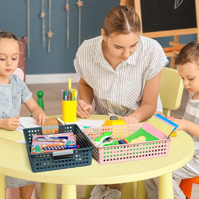 4Pcs Classroom Organization and Storage Paper Tray Holds, Holds 4A Paper | - Image 6
