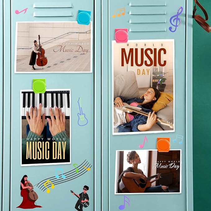 Grtard 6 Pack Magnetic Clip 1.8Inch, Colorful Refrigerator Clip Magnets - Image 5