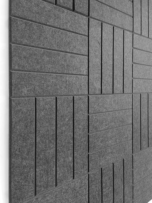 Large Cork Board Alternative - 12-Pack Felt Wall Tiles with Safe Removable Adhesive Tabs, Cork Wall Tiles Bulletin Board Home Office Essentials -DeskLoop Office