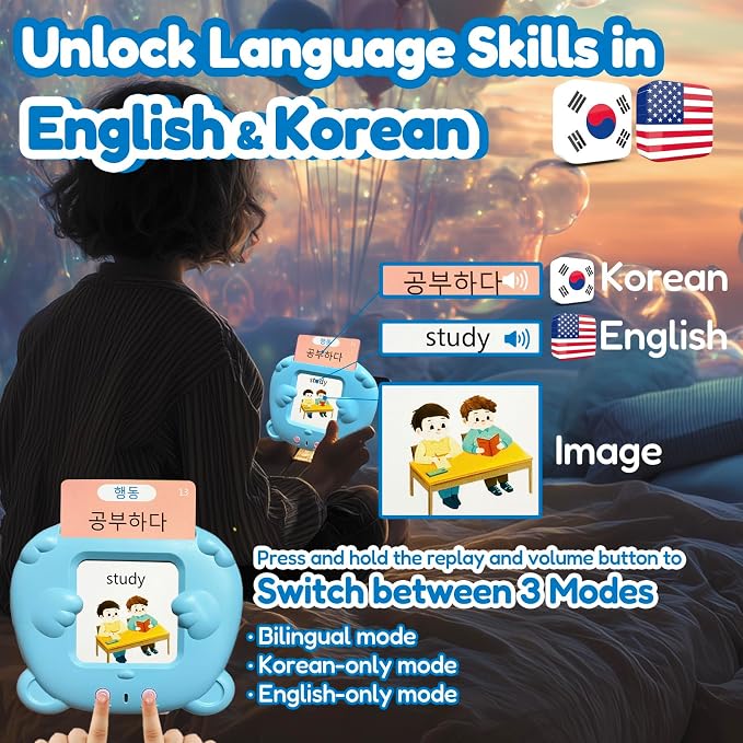 Bilingual Talking Flash Cards for Kids - Image 2