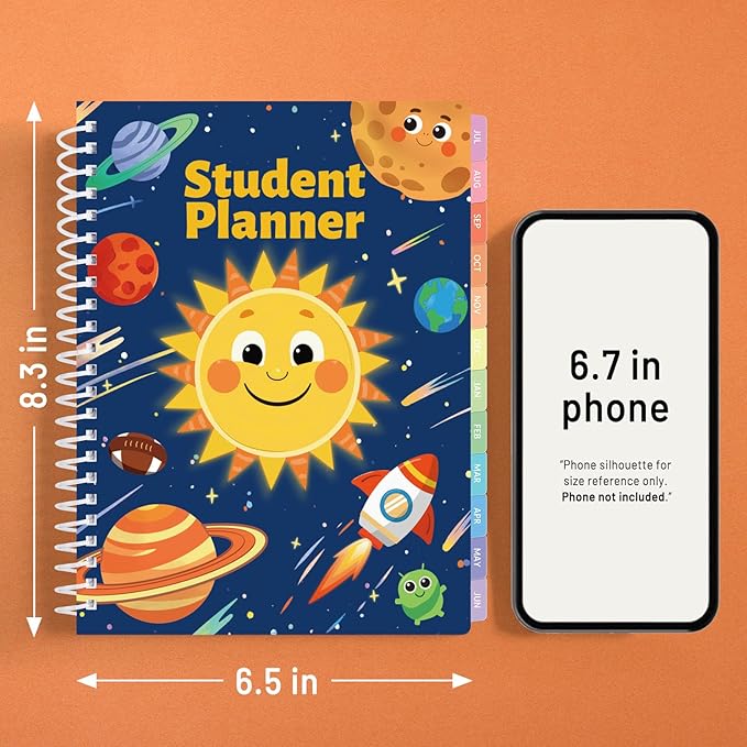 SUNEE Elementary Student Planner 2026-2027, Dated Academic Year Jul. 2026 - Image 6