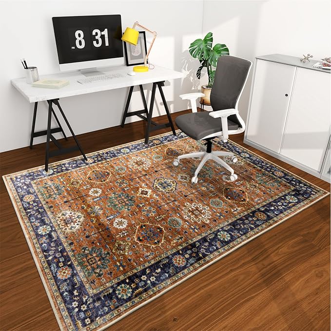 Office Chair Mat for Hardwood Floor, Machine Wash by CHAKME