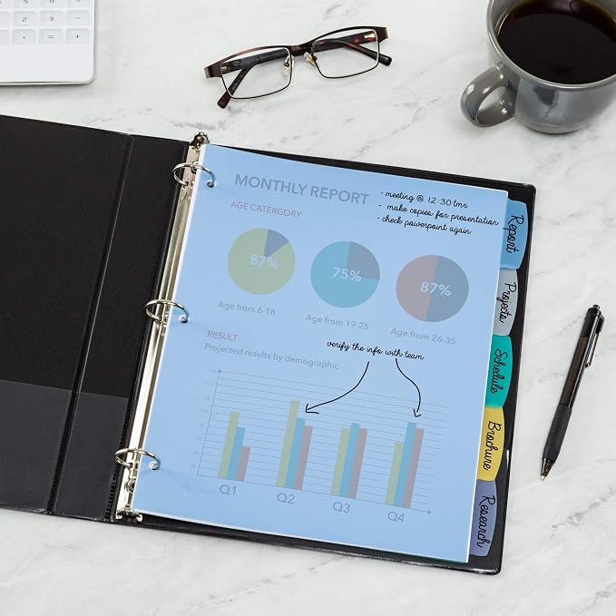 Avery Big Tab Write & Erase Durable Plastic Dividers - Image 7
