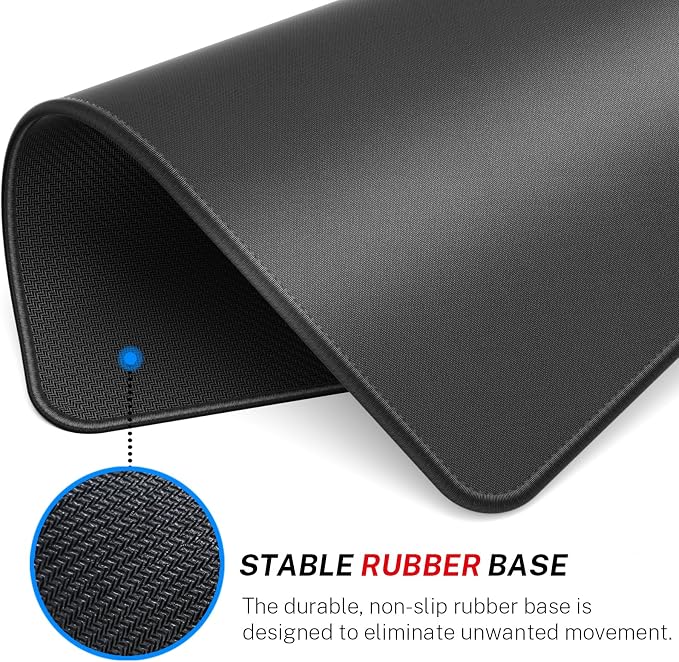 MROCO Essential Gaming Mouse Pad, 50% Expanded Size, 14 x 11 in, Anti-Fray - Image 4