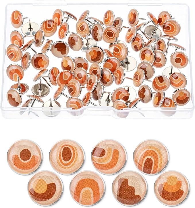 Mr. Pen- Decorative Push Pins, 8 Unique Designs, Boho Theme | Cute Push Pins by MrPen