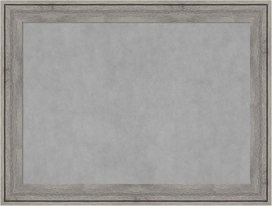 Amanti Art Grey Framed Magnetic Board 25x33 Medium Vision Board by AmantiArt