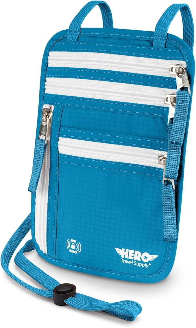 HERO Neck Wallet by HeroTravelSupply