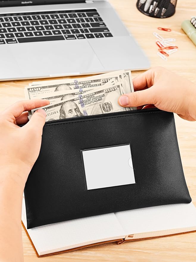 SMARTAKE 5-Pack Bank Deposit Money Bags - Image 3