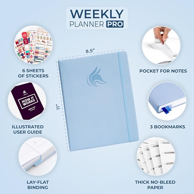 Clever Fox Planner PRO – Weekly & Monthly Life Planner to Increase Productivity - Image 2