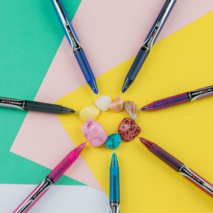PILOT Precise V5 RT Refillable & Retractable Liquid Ink Rolling Ball Pens - Image 6