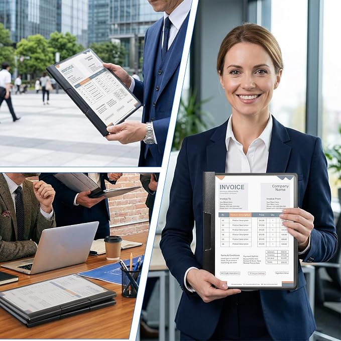 24 Pcs Clear Report Covers - Image 7