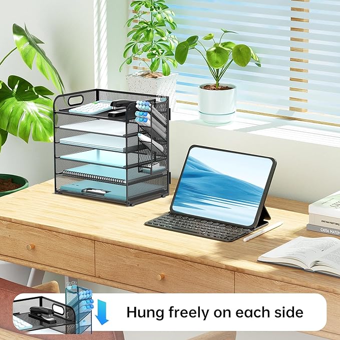 SUPEASY 6 Tier Desk Organizer - Image 4