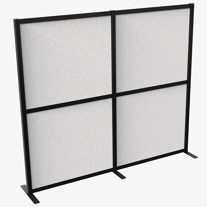VIVO Modular Wall System, 2 PET Panels, Modern Professional Office Cubicle by VIVO
