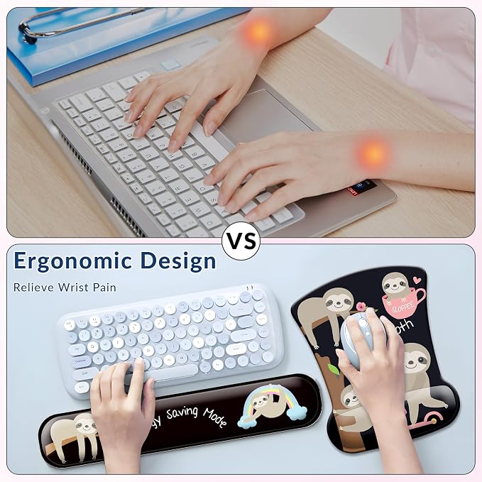 Desk Mat Set + Keyboard and Mouse Pad - Image 5