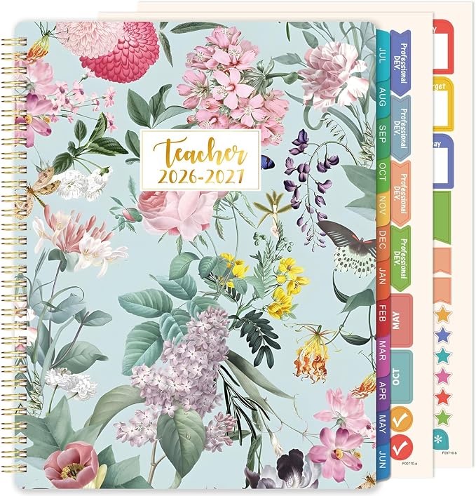 Teacher Planner 2026-2027 by Bushypushy
