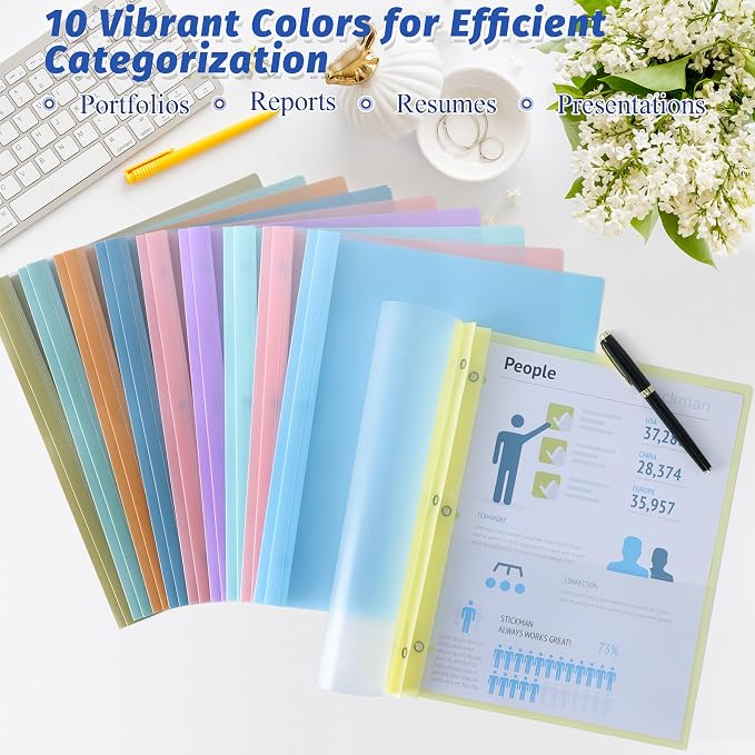 Ndsox 30 Pack Plastic Report Covers - Image 6