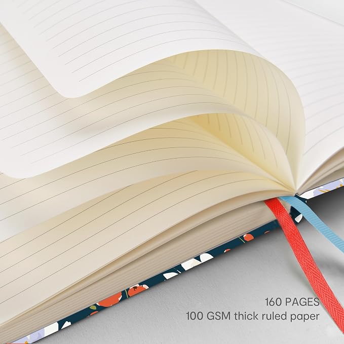 &And Per Se Lined Hardcover Notebook – A5 5.7"x8" College Ruled, 160 Pages - Image 4