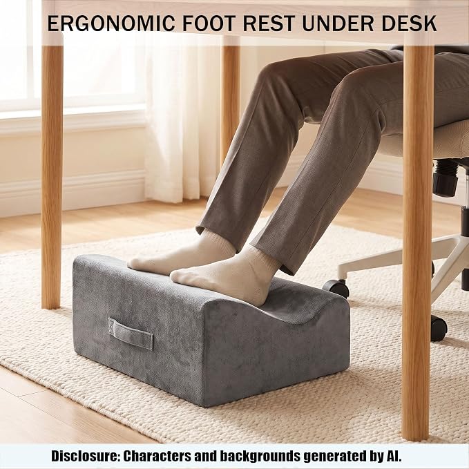 Large Foot Rest for Under Desk at Work, Footrest - Image 5