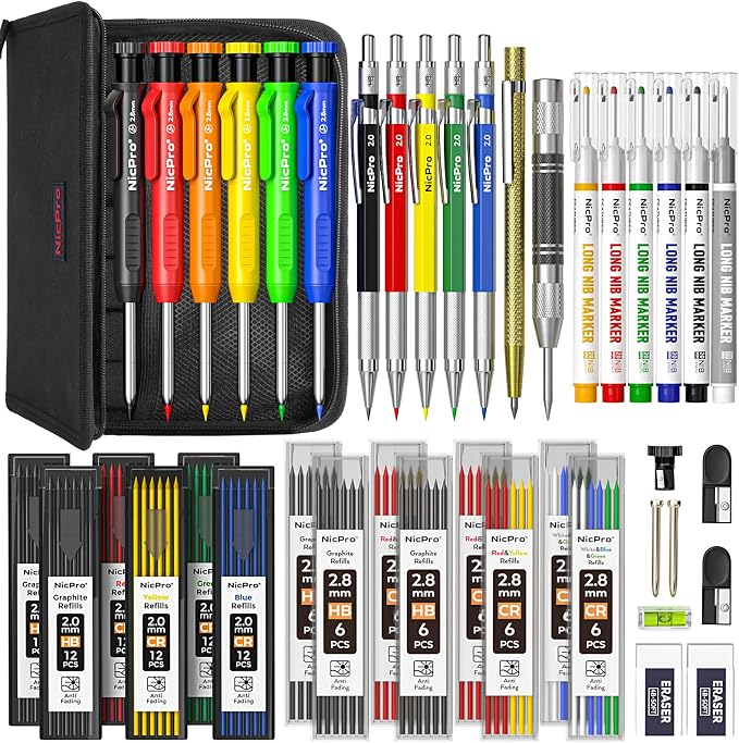 Nicpro 42Pack Carpenter Pencil by Nicpro