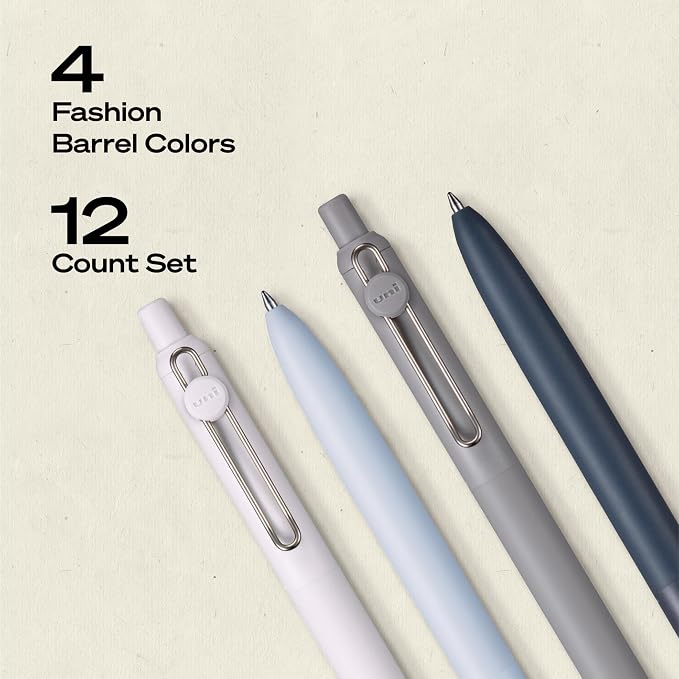 uniball™ Zento Gel Pens, 0.7mm Medium Point, Retractable, Smooth Writing - Image 5