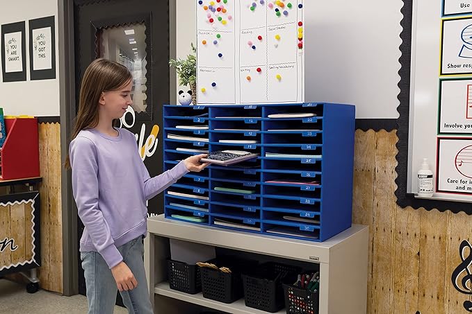 Pacon Classroom Keepers 30-Slot Mailbox - Image 5