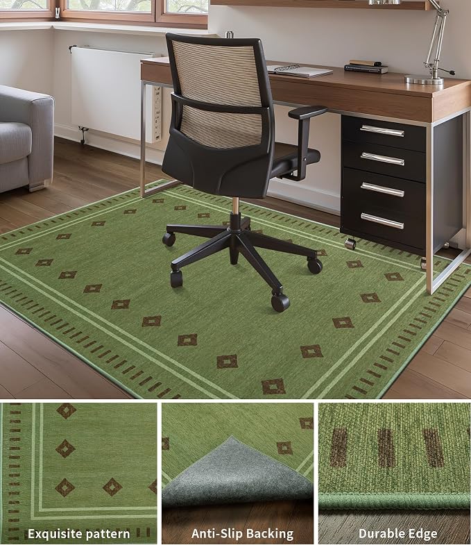 chakme Office Chair Mat for Hardwood Floor, Machine Wash - Image 4