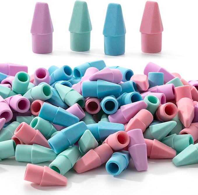 Mr. Pen- Pencil Erasers Toppers, 120 Pack, Latex Free, No Smudge | Mr Pen by MrPen