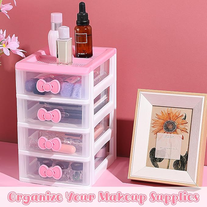 Girls Cute Lovely Color Storage Box Makeup Organizer - Image 5