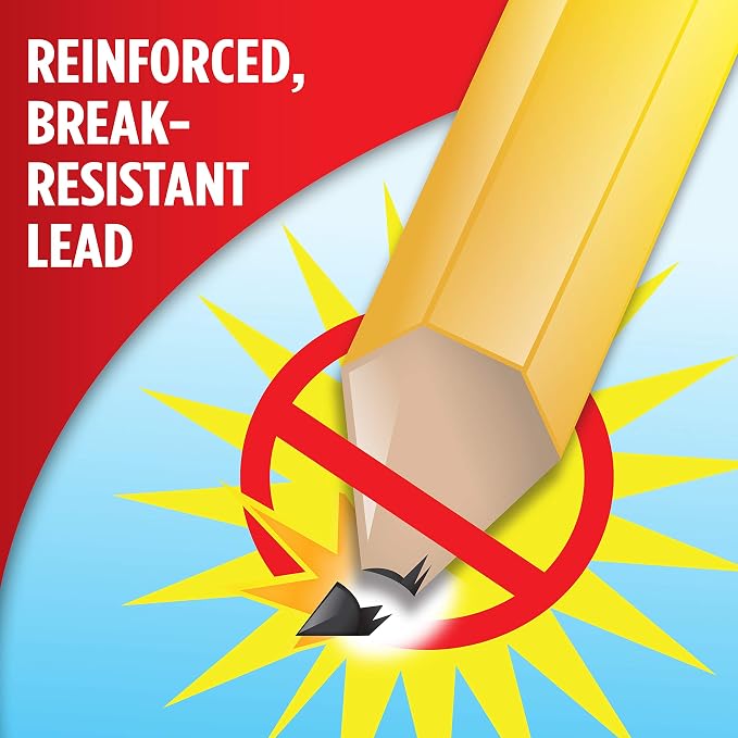 Paper Mate EverStrong #2 Pencils Reinforced Break-Resistant Lead When Writing - Image 2