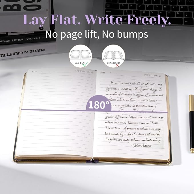 CAGIE Elegant Gold-Edged Journal - Image 2