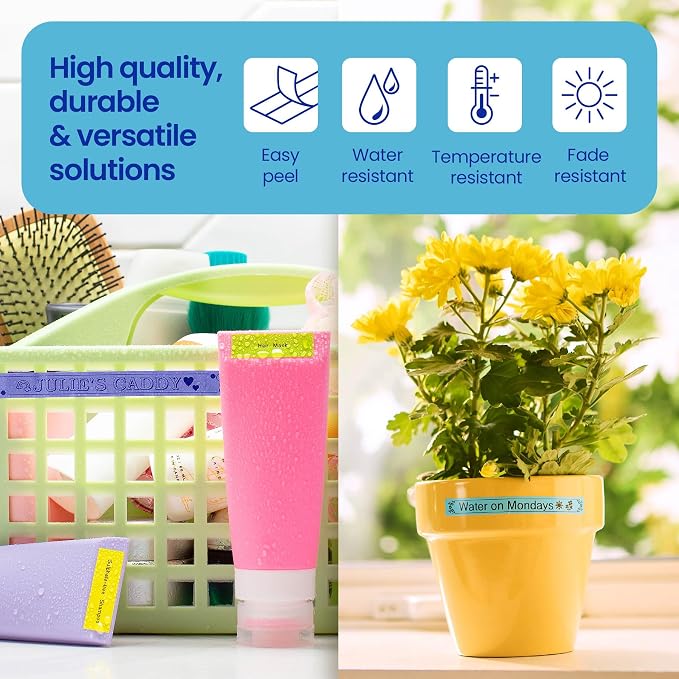 Brother Genuine P-Touch Btag BTAG232 Red on White Label Tape ~1/2in by 13.1ft. - Image 5