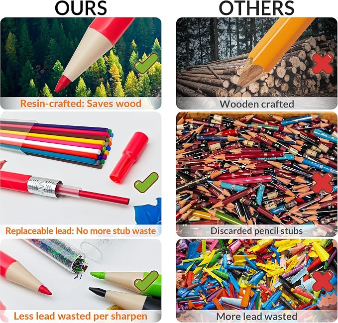24 Mechanical Colored Pencils - Image 4